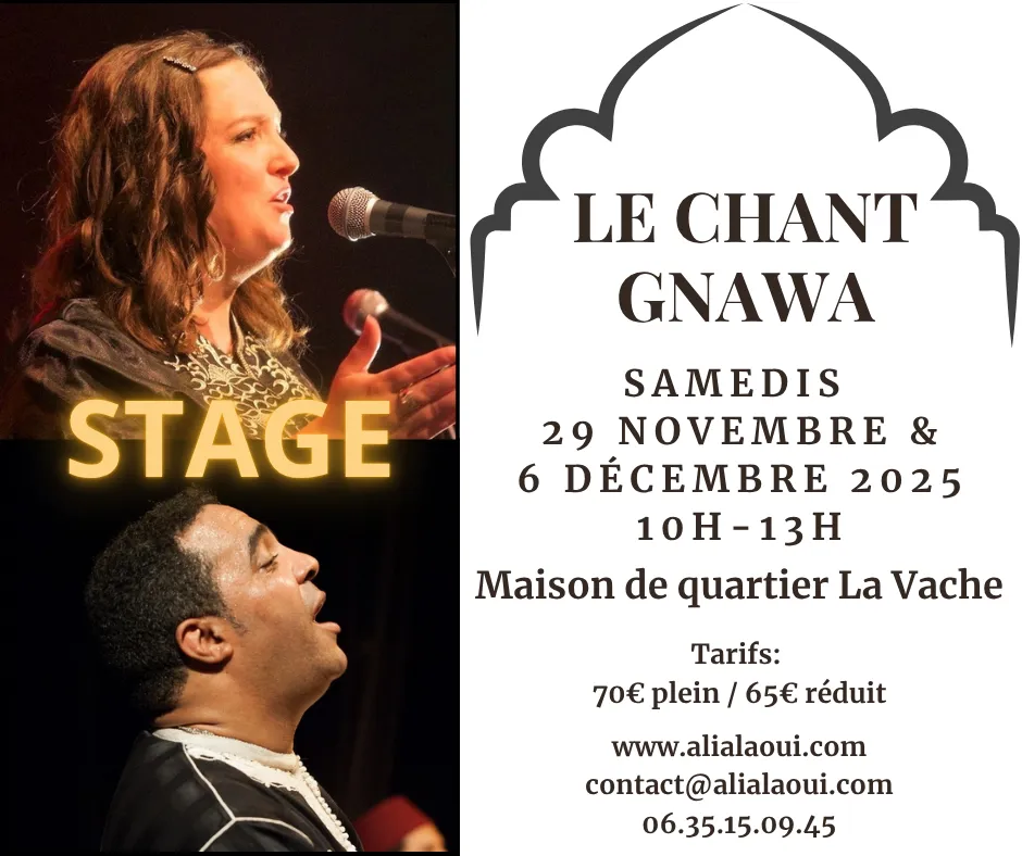 Stage de Chant Arabe - Gnawa